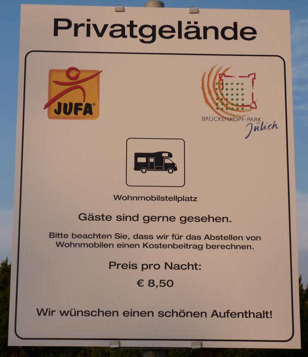 001 2014-07-14 010 Ställplats i Jülich, Brückenhof Park