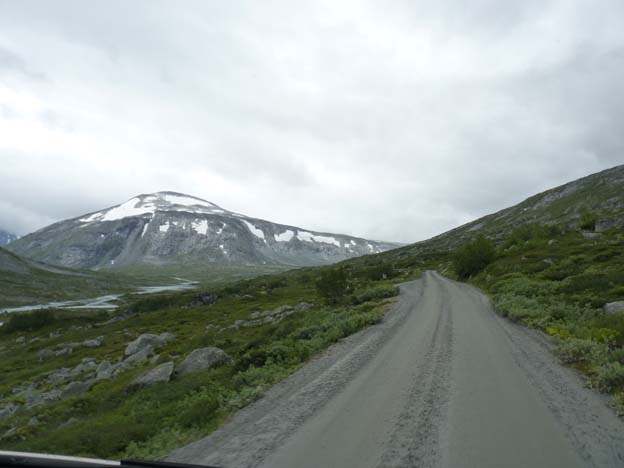 Turistväg över Stryn-fjället