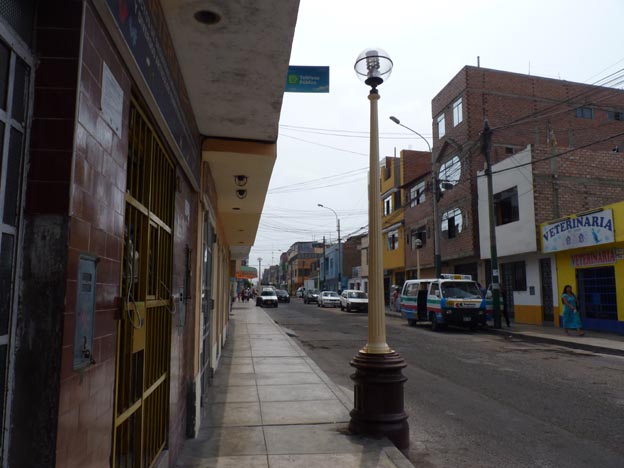 Gatan där Irma och Farshid bodde.