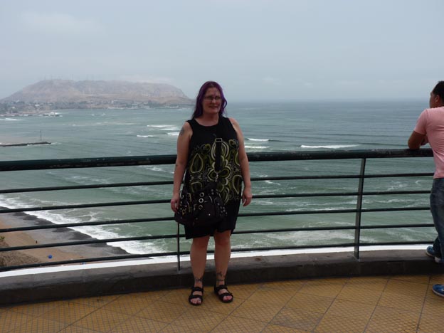 Shoppingcentret hade en egen utsiktsplats.