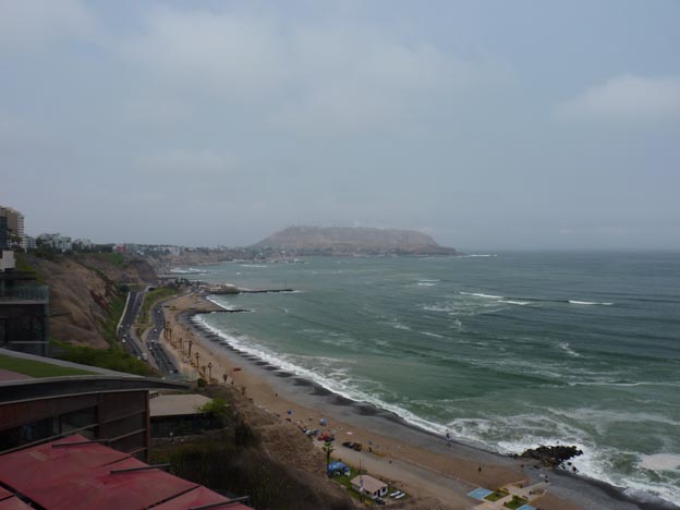 Utsikt från shoppingcentret.